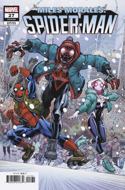 Miles Morales: Spider-Man, Vol. 2, #27 Nauck Winter Holiday Variant Comic