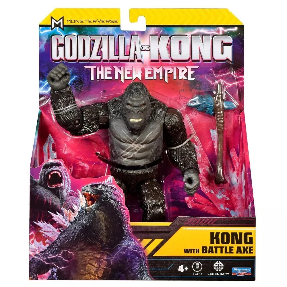 Monsterverse Godzilla x Kong: The New Empire Kong with Battle Axe 6" Action Figure