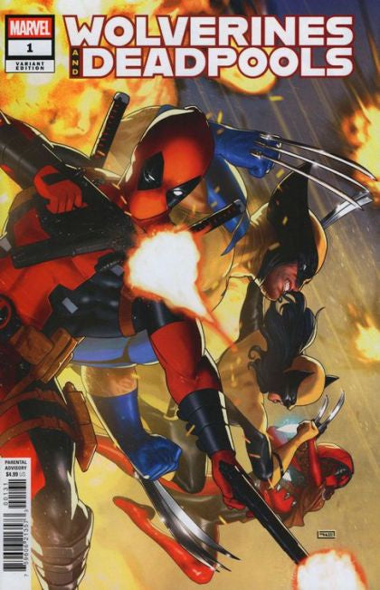 Wolverines & Deadpools #1 Taurin Clarke Variant Comic