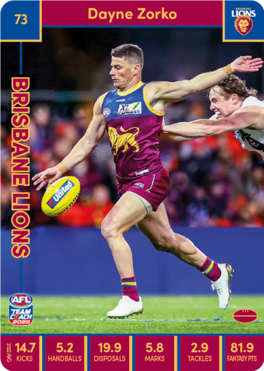 2023 Teamcoach AFL Common Cards - Cards 1 to 100 - Pick Your Card