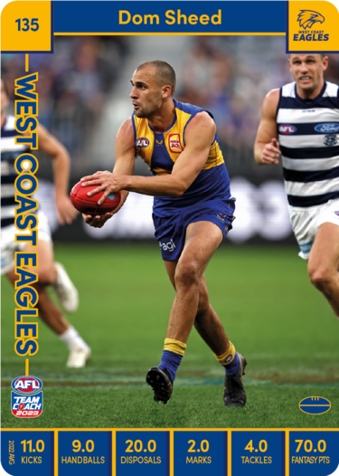 2023 Teamcoach AFL Common Cards - Cards 101 to 200 - Pick Your Card