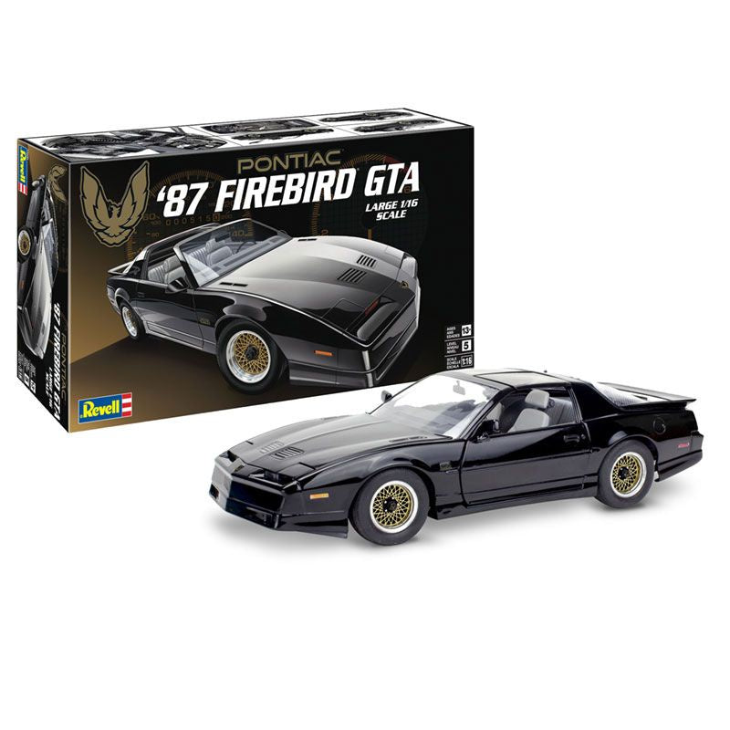 REVELL 1987 PONTIAC FIREBIRD GTA, 1:16 Scale Model Kit