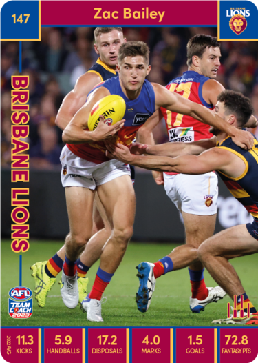 2023 Teamcoach AFL Common Cards - Cards 101 to 200 - Pick Your Card