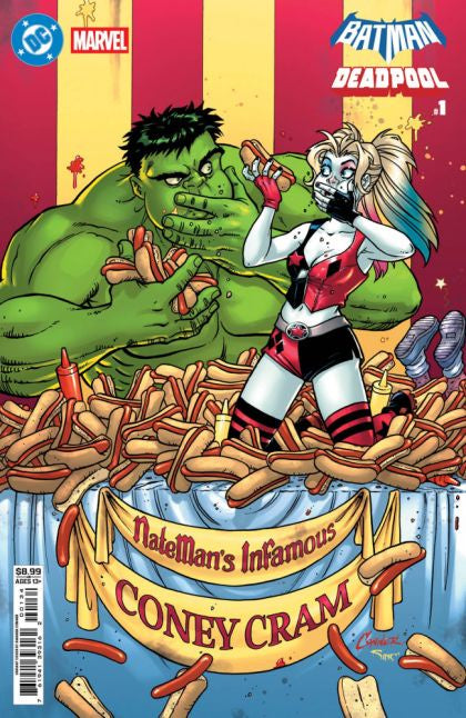 DC / Marvel: Batman / Deadpool #1 Amanda Conner Variant Comic