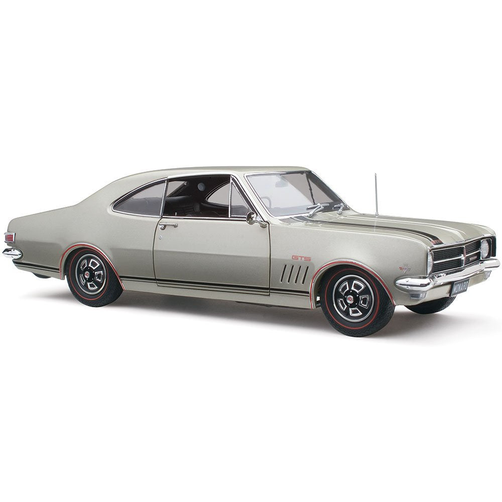 Classic Carlectables Holden HK Monaro GTS 327 Silver Mink, 1:18 Scale Diecast Model Car