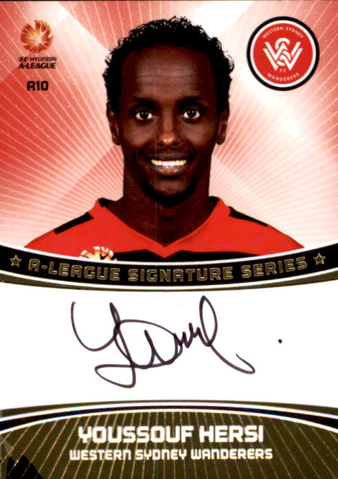 2013 SE A-League Soccer Signature Series Set of 10 Cards