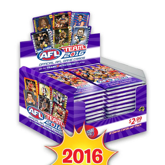 2016 Teamcoach AFL 36 pack Box