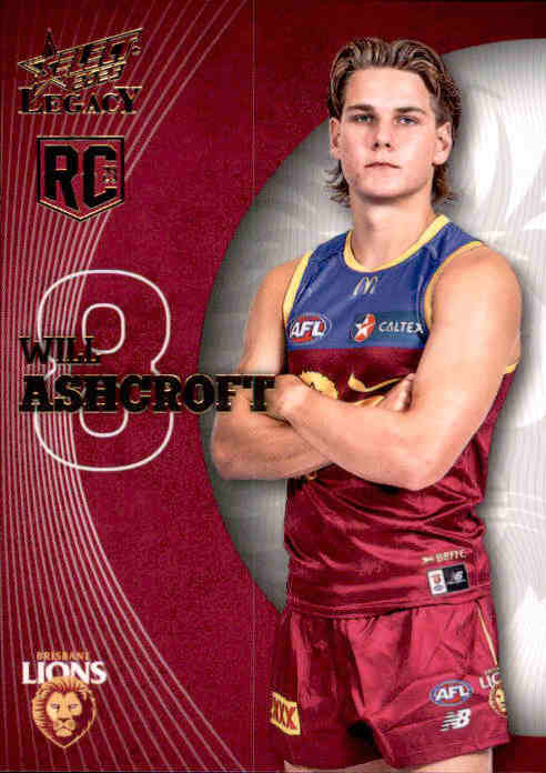 2023 Select AFL Legacy Base Rookie Cards - 158 to 217 - Pick Your Card