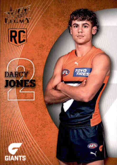 2023 Select AFL Legacy Base Rookie Cards - 158 to 217 - Pick Your Card