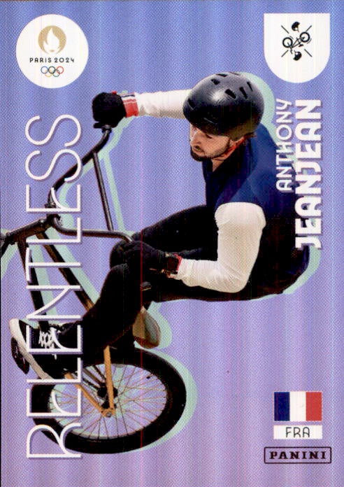Anthony Jeanjean, #135, Relentless, 2024 Panini Paris Olympics