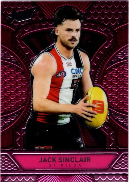 Jack Sinclair, LDP74, Luminous Dragon Scales Pink, 2025 Select AFL Footy Stars