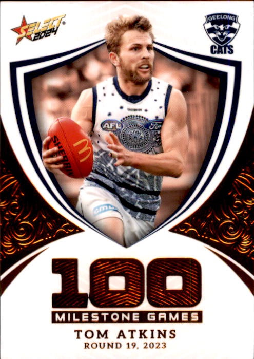 Tom Atkins, MG41, Milestone, 2024 Select AFL Footy Stars