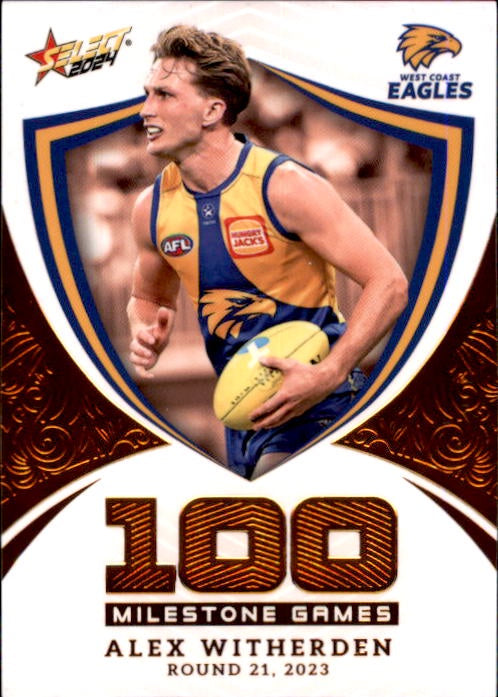 Alex Witherden, MG100, Milestone, 2024 Select AFL Footy Stars