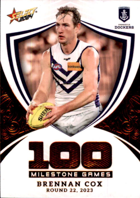 Brennan Cox, MG38, Milestone, 2024 Select AFL Footy Stars