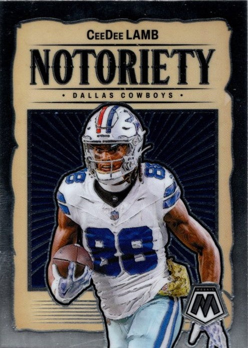 CeeDee Lamb, Notoriety, 2024 Panini Mosaic Football NFL