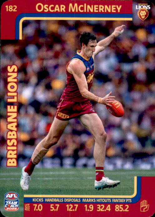 2025 Teamcoach AFL Common Cards - Cards 101 to 198 - Pick Your Card