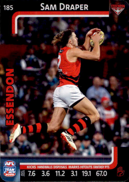 2025 Teamcoach AFL Common Cards - Cards 101 to 198 - Pick Your Card