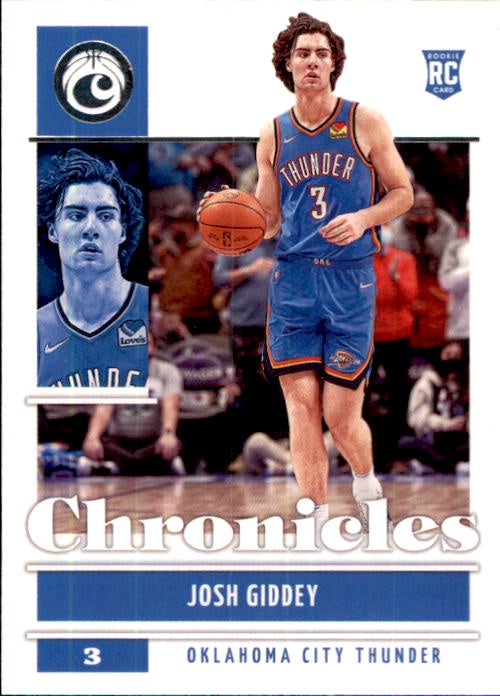 Josh Giddey, RC, 2021-22 Panini Chronicles Basketball NBA