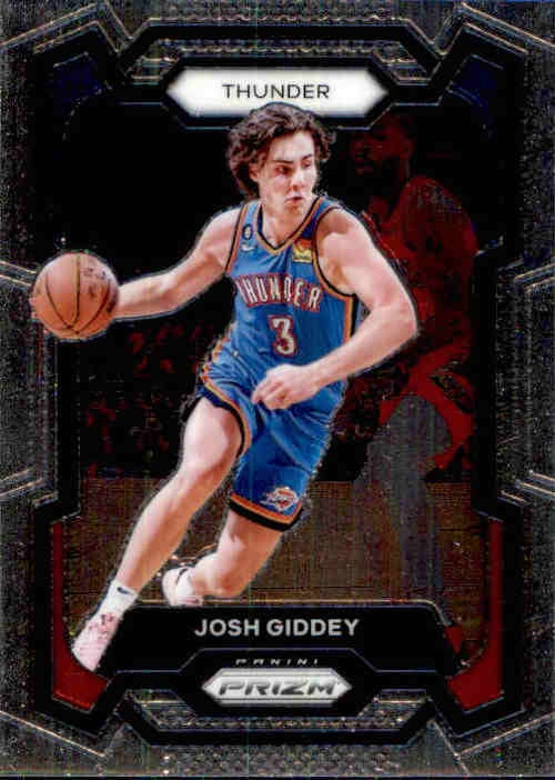 Josh Giddey, #50, 2023-24 Panini Prizm Basketball NBA