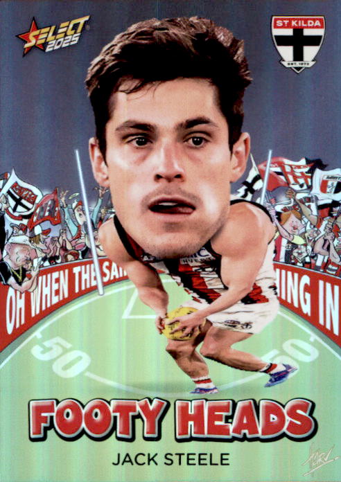 Jack Steele, FH89, Footy Heads, 2025 Select AFL Footy Stars