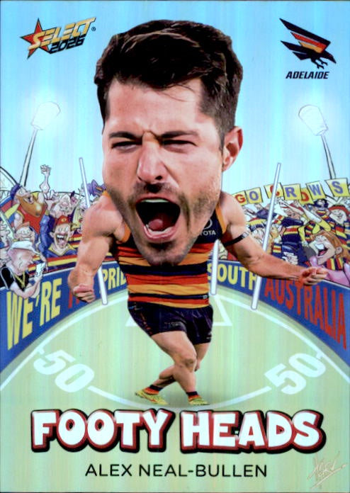 Alex Neal-Bullen, FH2, Footy Heads, 2026 Select AFL Footy Stars