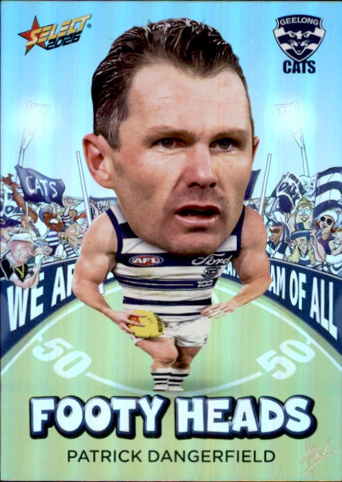 Patrick Dangerfield, FH38, Footy Heads, 2026 Select AFL Footy Stars