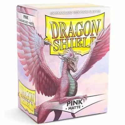 Dragon Shield: Sleeves – Matte – Pink