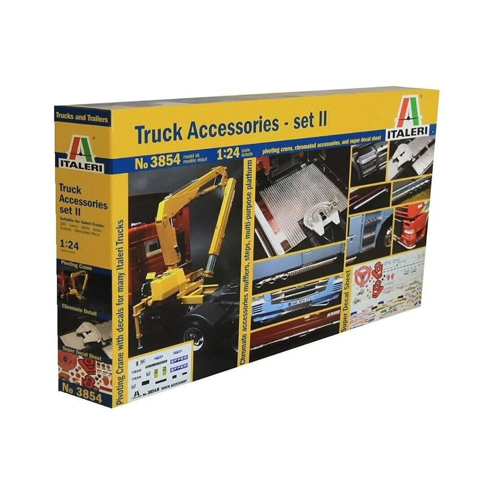 ITALERI TRUCK ACCESSORIES SET II, 1:24 Scale Model Kit
