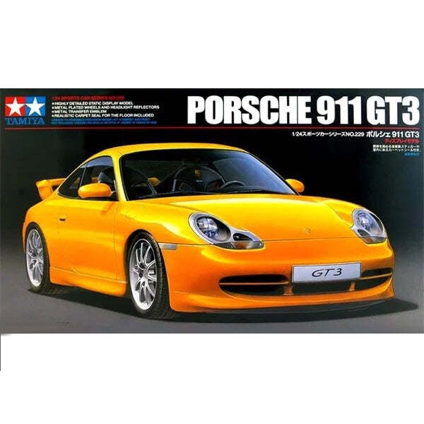 TAMIYA PORSCHE 911 GT3, 1:24 Scale Model Kit