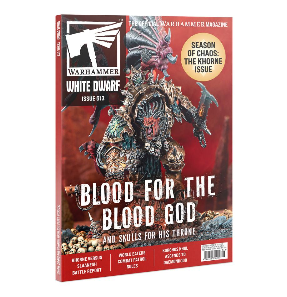 Warhammer White Dwarf Magazine, Issue 513