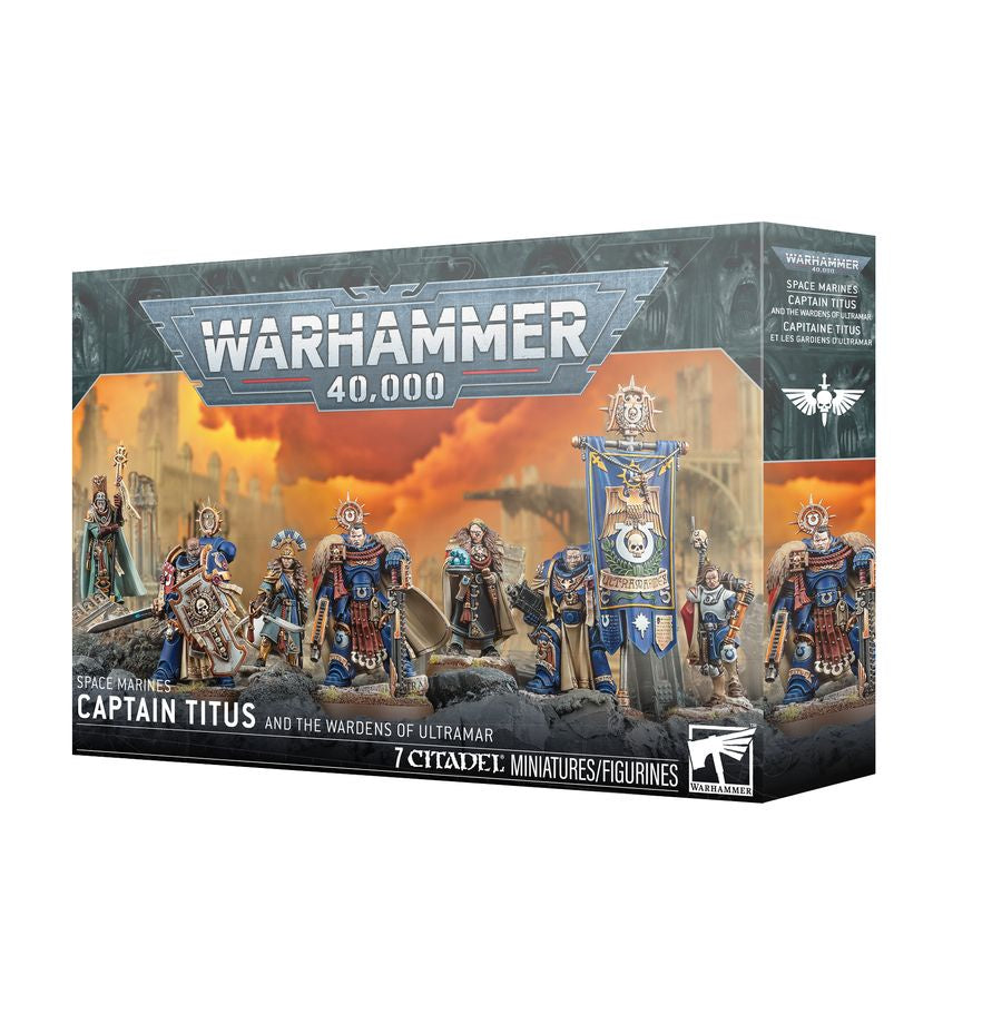 Warhammer 40,000 - 55-76, Space Marines, Captain Titus and The Wardens of Ultramar