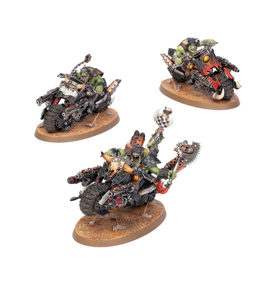 Warhammer 40,000 - 50-79, Orks: Warbikers