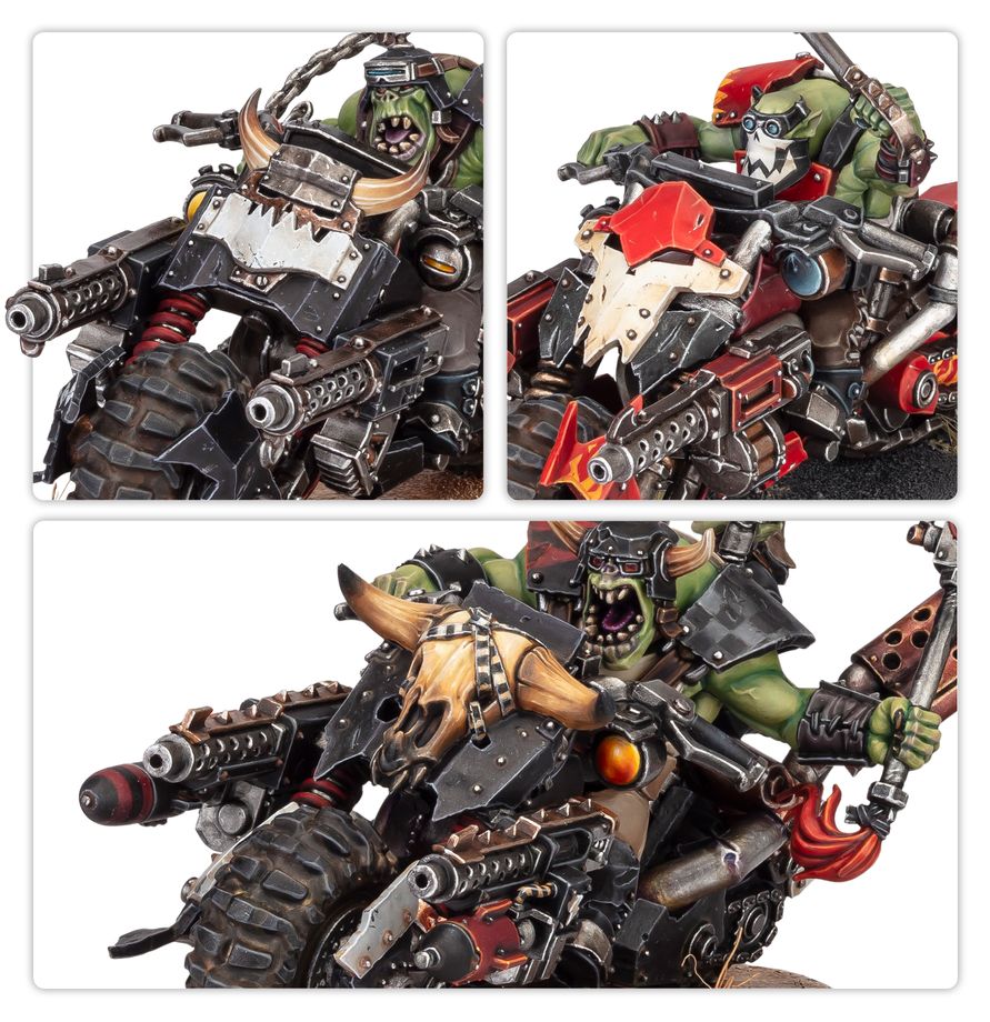 Warhammer 40,000 - 50-79, Orks: Warbikers