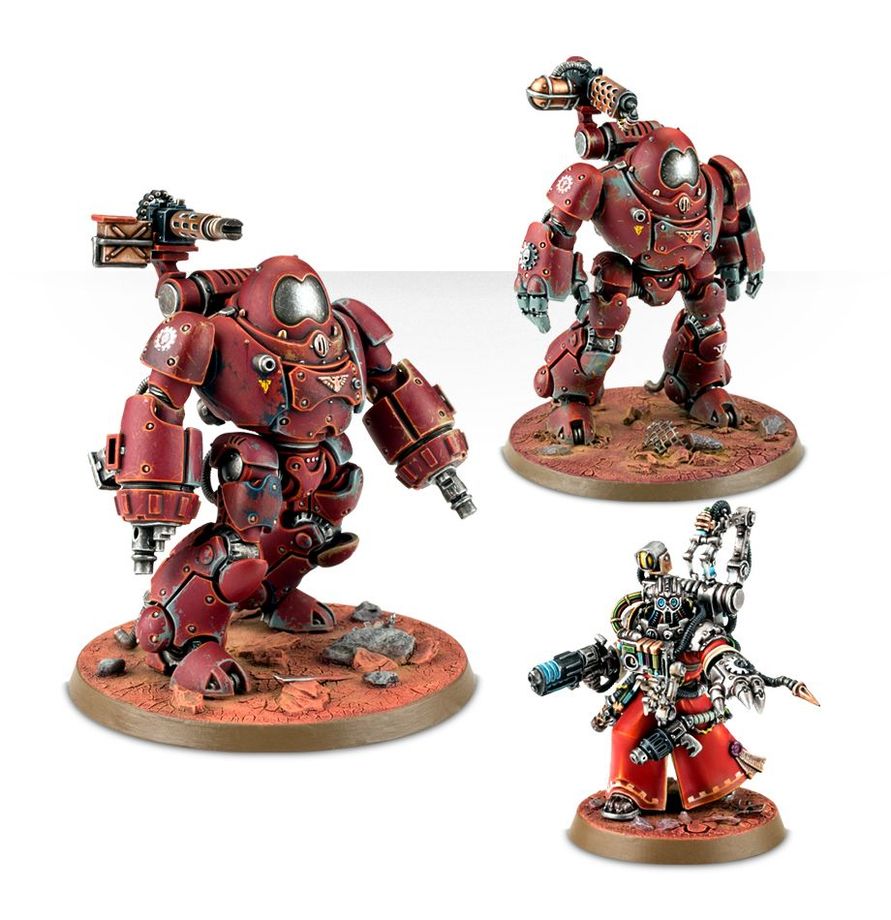 Warhammer 40,000 - 59-16, Adeptus Mechanicus, Kastelan Robots