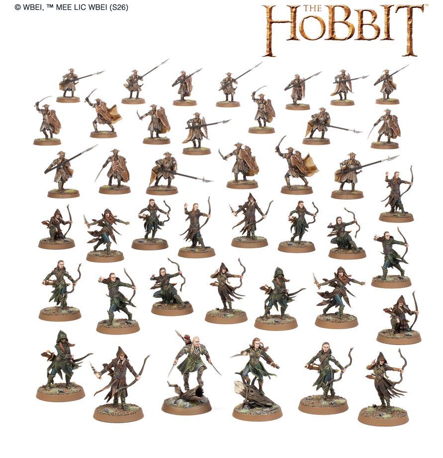 The Hobbit - Middle-Earth™ Strategy Battle Game, Mirkwood™ Battlehost