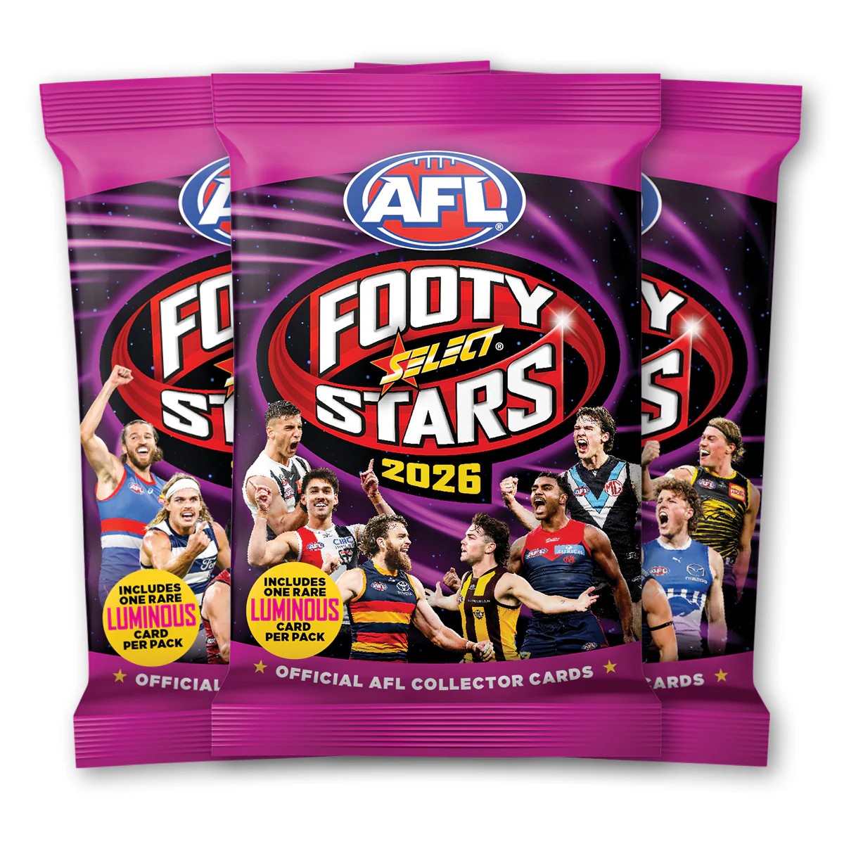 COMBO: 2026 Select AFL Footy Stars Box & Vinyl Album - MAX 2 PER CUSTOMER
