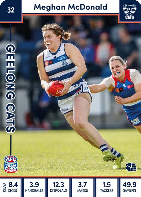 2023 Teamcoach AFLW Common Cards - Cards 1 to 90 - Pick Your Card