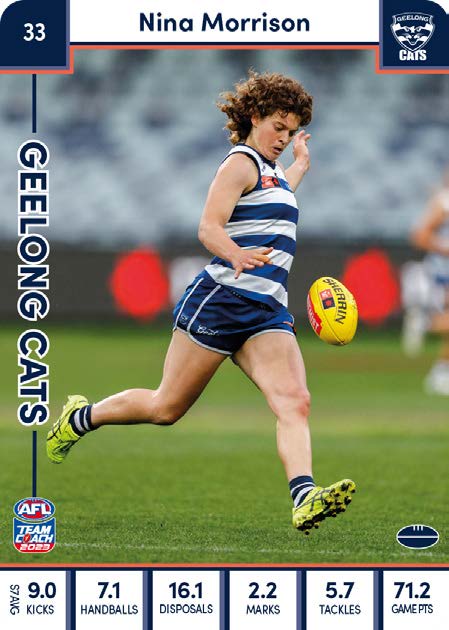 2023 Teamcoach AFLW Common Cards - Cards 1 to 90 - Pick Your Card