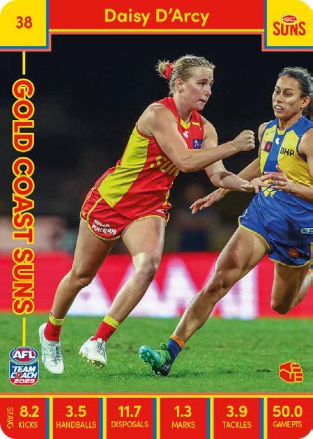 2023 Teamcoach AFLW Common Cards - Cards 1 to 90 - Pick Your Card