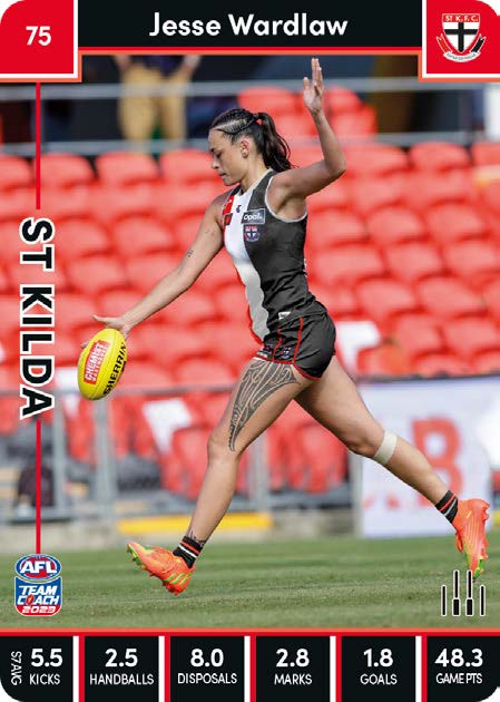 2023 Teamcoach AFLW Common Cards - Cards 1 to 90 - Pick Your Card