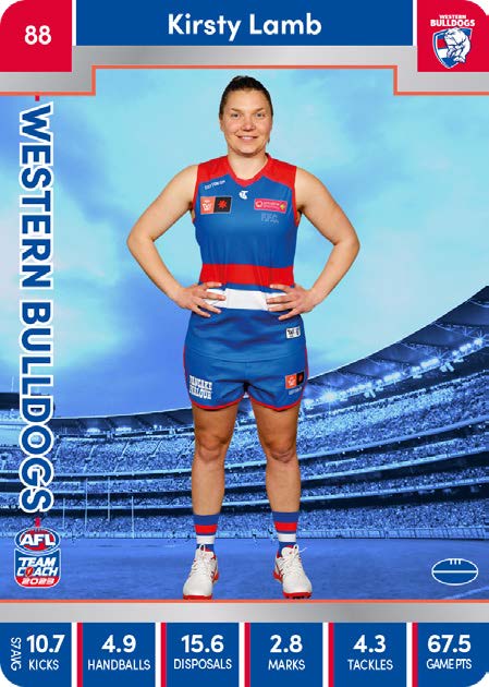 2023 Teamcoach AFLW Silver Parallel Cards - Cards 1 to 90 - Pick Your Card