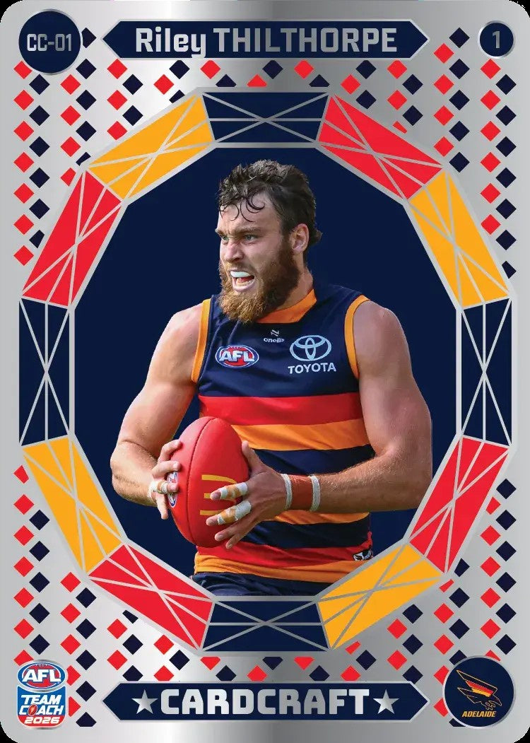 Riley Thilthorpe, CC-01-1, Card Craft, 2026 Teamcoach AFL