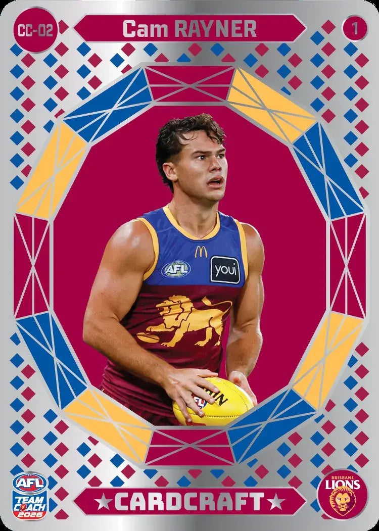 Cam Rayner, CC-02-1, Card Craft, 2026 Teamcoach AFL