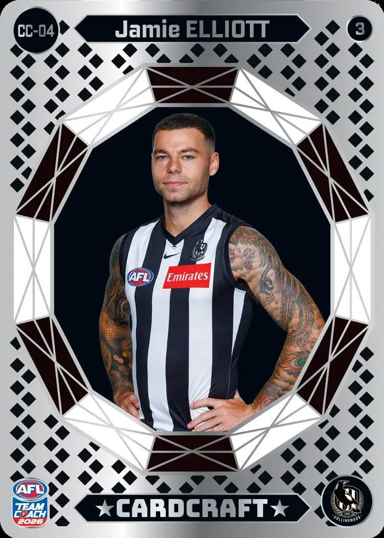 Jamie Elliott, CC-04-3, Card Craft, 2026 Teamcoach AFL
