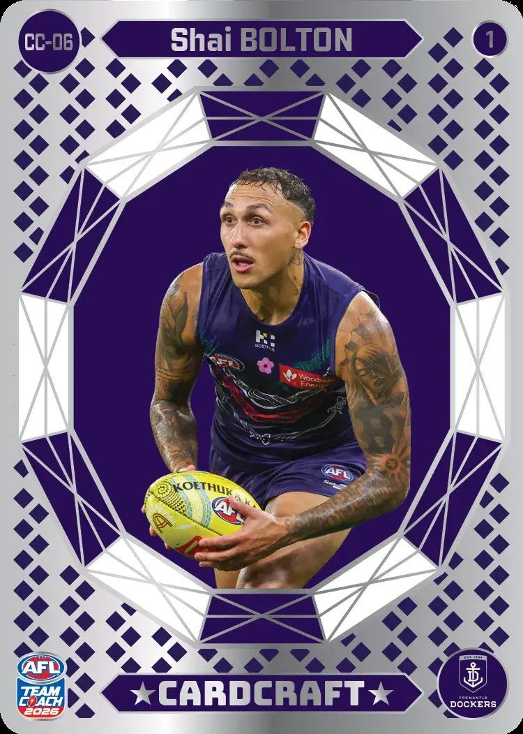 Shai Bolton, CC-06-1, Card Craft, 2026 Teamcoach AFL
