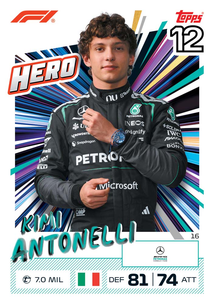 2026 Topps F1 Turbo Attax Trading Cards Pack