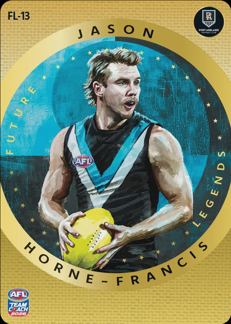 Jason Horne-Francis, GOLD Future Legends TEAM, 2026 Teamcoach AFL