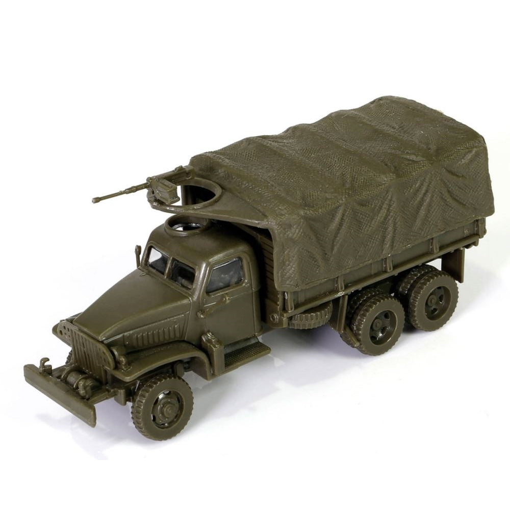 Waltersons, Forces of Valor, U.S. GMC 2.5 Ton Cargo Truck, 1:72 Scale Model Kit