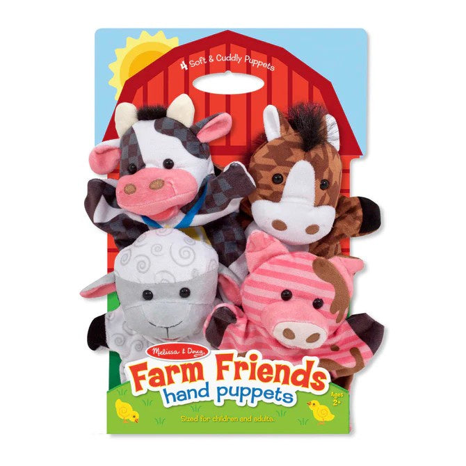 Melissa & Doug - Farm Friends Hand Puppets