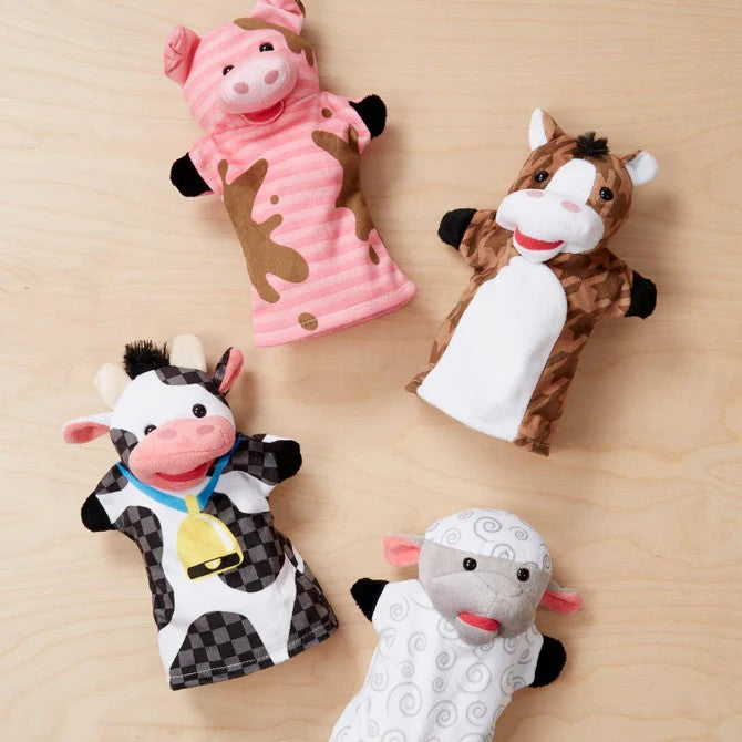 Melissa & Doug - Farm Friends Hand Puppets